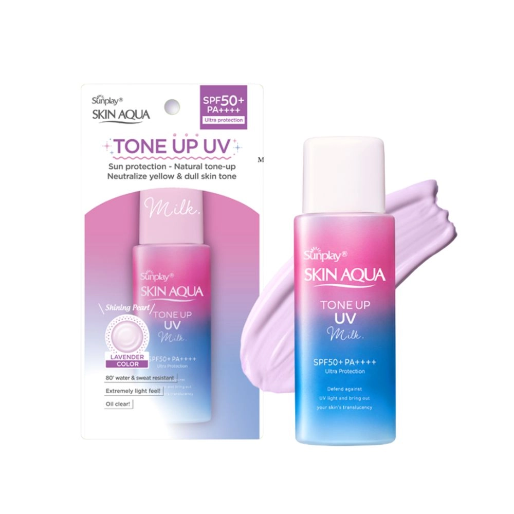 Sữa chống nắng nâng tông Sunplay Skin Aqua Tone Up UV Milk SPF50+ PA++++ 50g