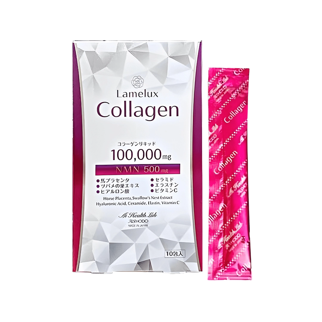 Nước uống collagen Lamelux Collagen NMN  Aishodo 100000mg