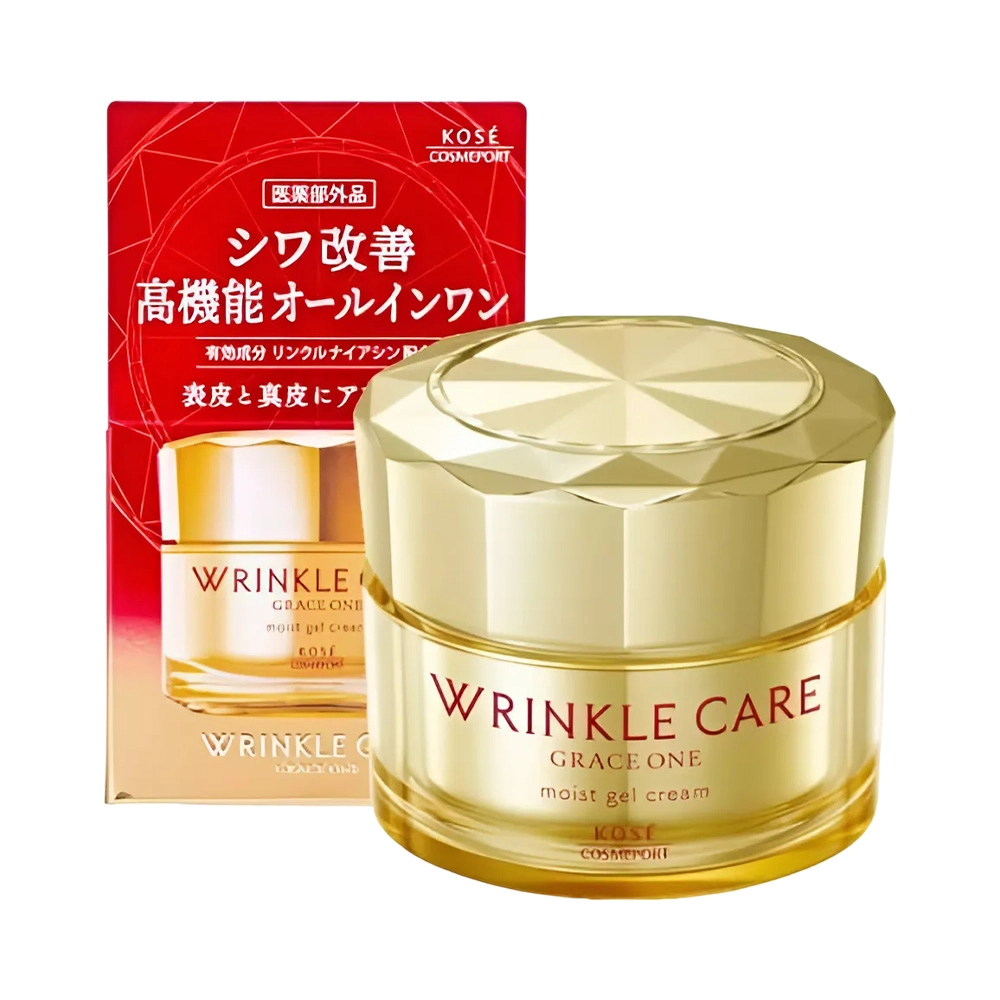 Kem dưỡng hỗ trợ ngăn ngừa các dấu hiệu lão hóa Kose Wrinkle Care Grace One 100gr