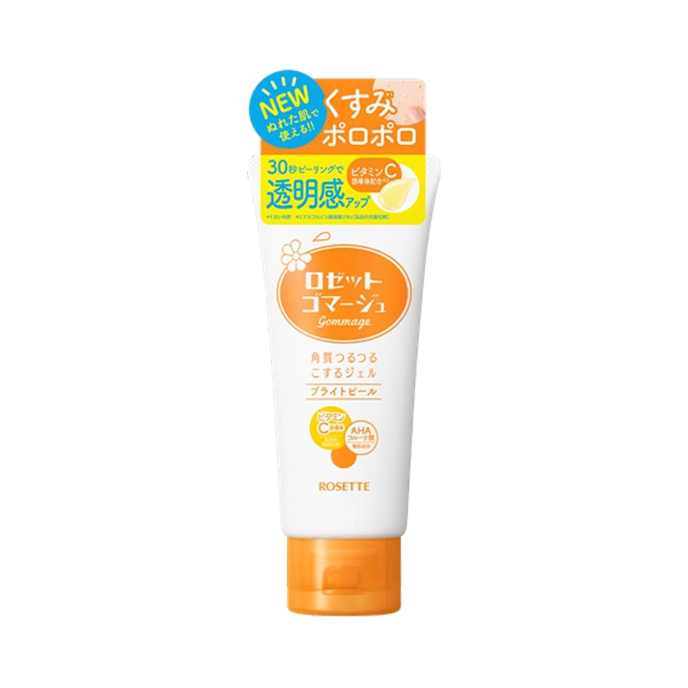 Gel tẩy tế bào chết dành cho da khô và xỉn màu Rosette Gommage Bright Peel 180g