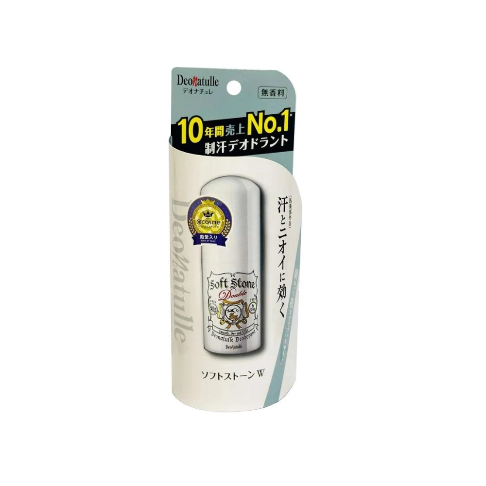 Lăn khử mùi đá khoáng Deonatulle Soft Stone Double Deodorant 20g (Dạng sáp)