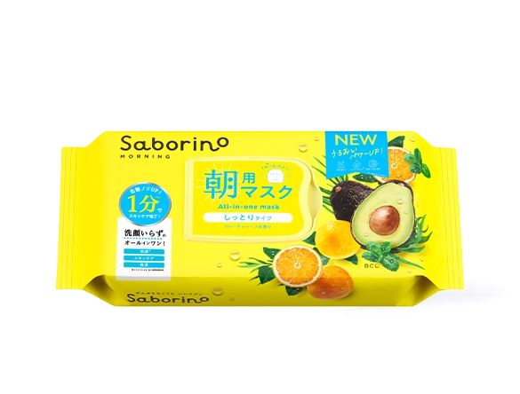 Mặt Nạ Dưỡng Ẩm Buổi Sáng Saborino Morning Facial Sheet Mask N - Hương Trái Cây (32 miếng)