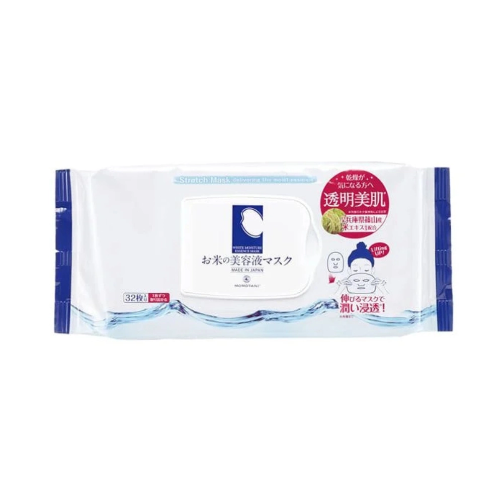 Mặt nạ Momotani White Moisture Essence Mask 32 miếng (310g)