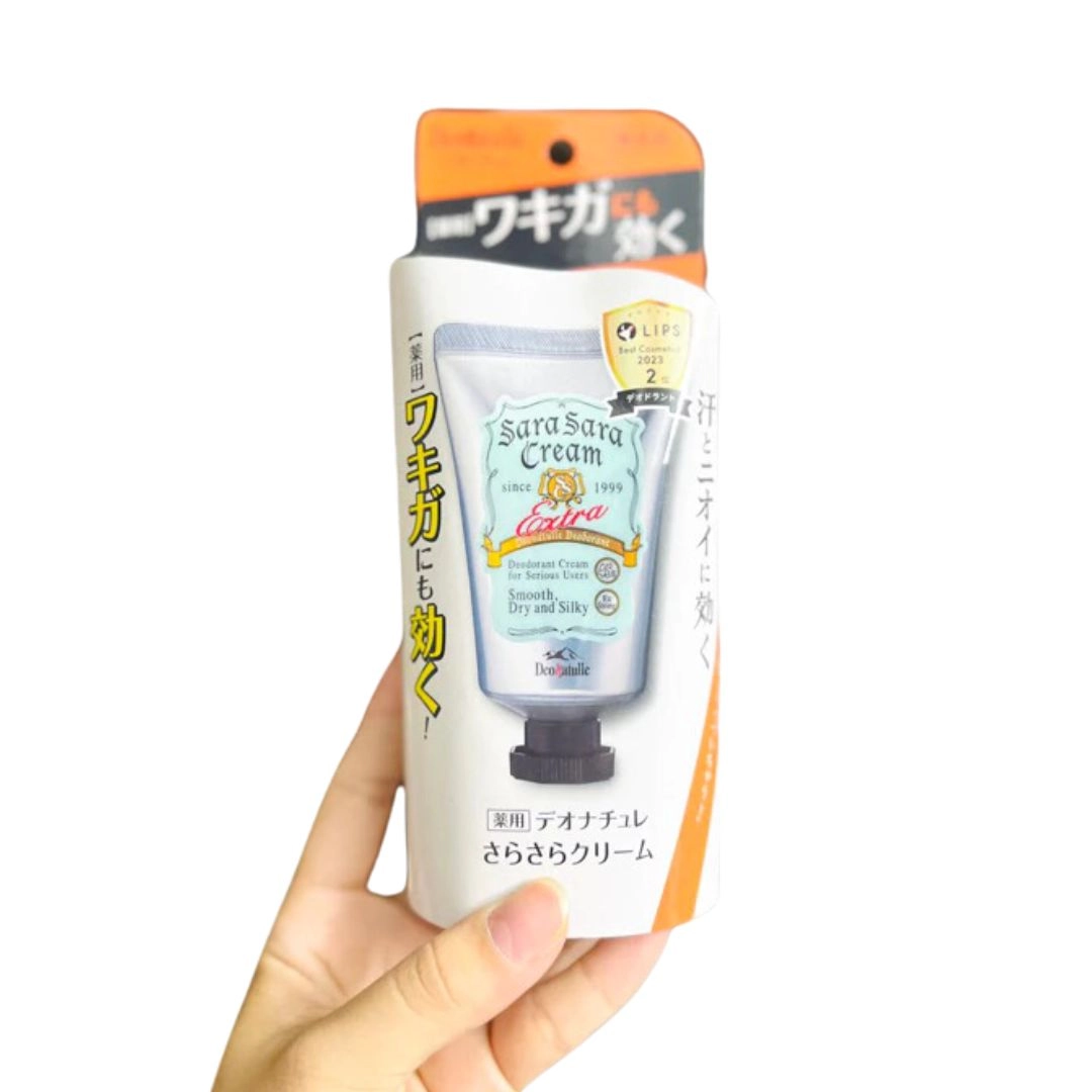 Kem khử mùi kháng khuẩn toàn thân Deonatulle Sara Sara Cream Deodorant 45g