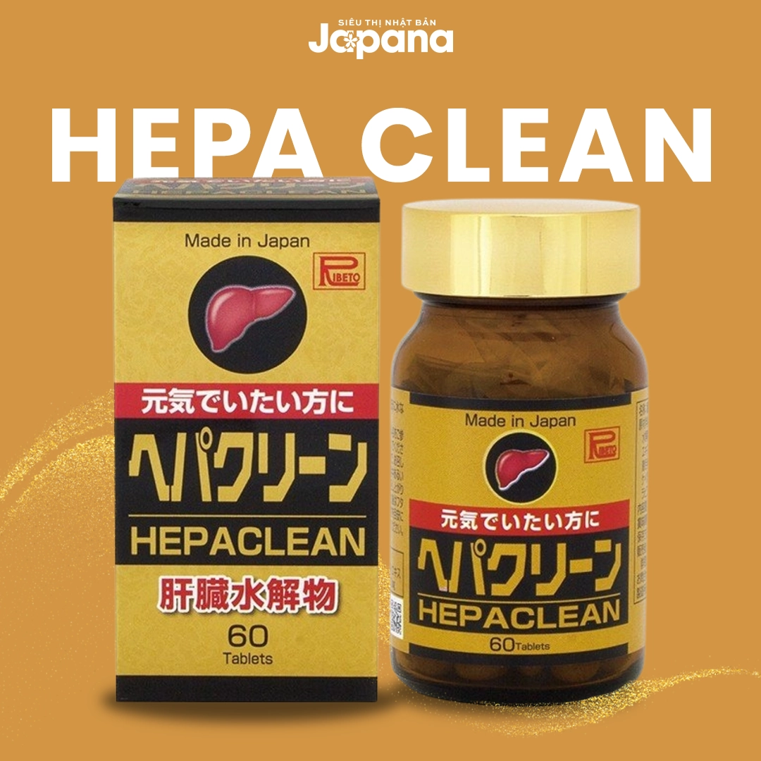 Viên uống bổ gan Ribeto Shoji Hepaclean 60 viên