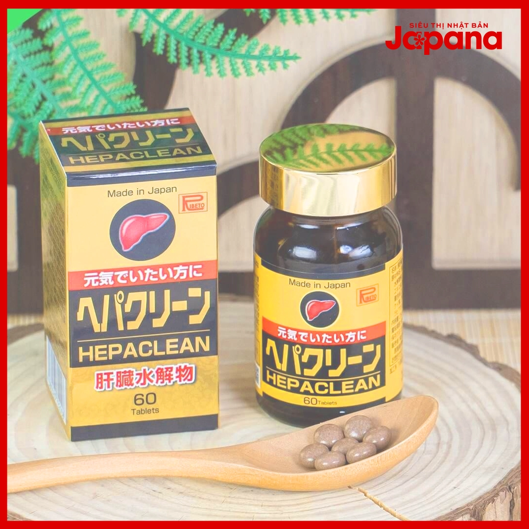 Viên uống bổ gan Ribeto Shoji Hepaclean 60 viên