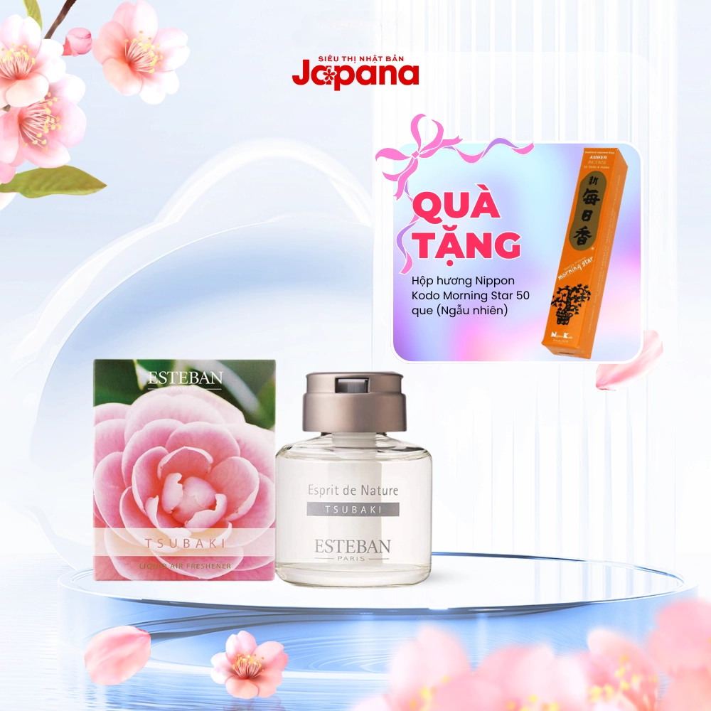 Nước hoa dùng trong ô tô Nippon Kodo Esteban 88ml (Hương hoa trà)