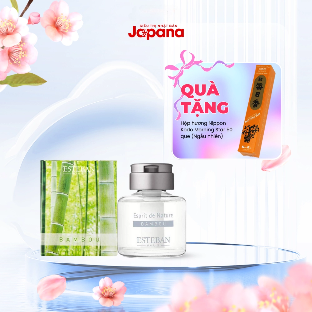 Nước hoa dùng trong ô tô Nippon Kodo Esteban 88ml (Hương tre)