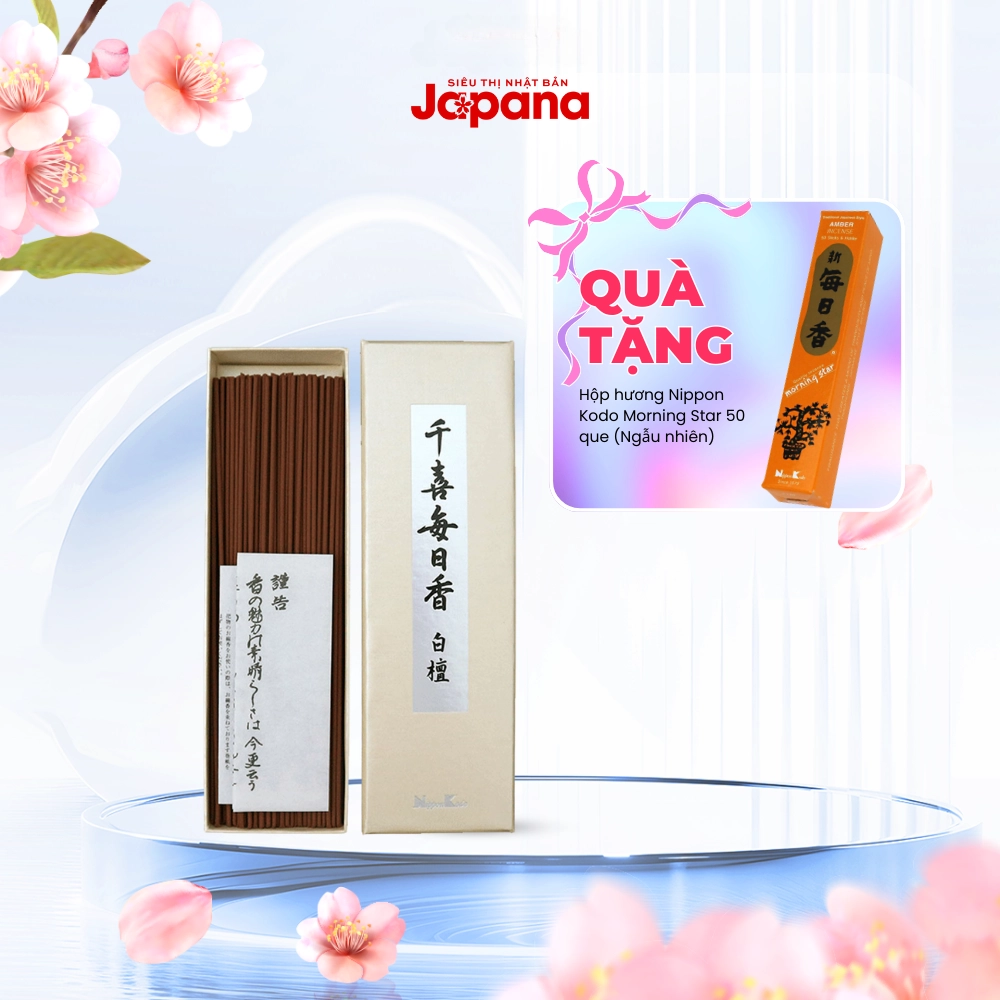 Gỗ đàn hương Nippon Kodo Senki Mainichiko 150 que