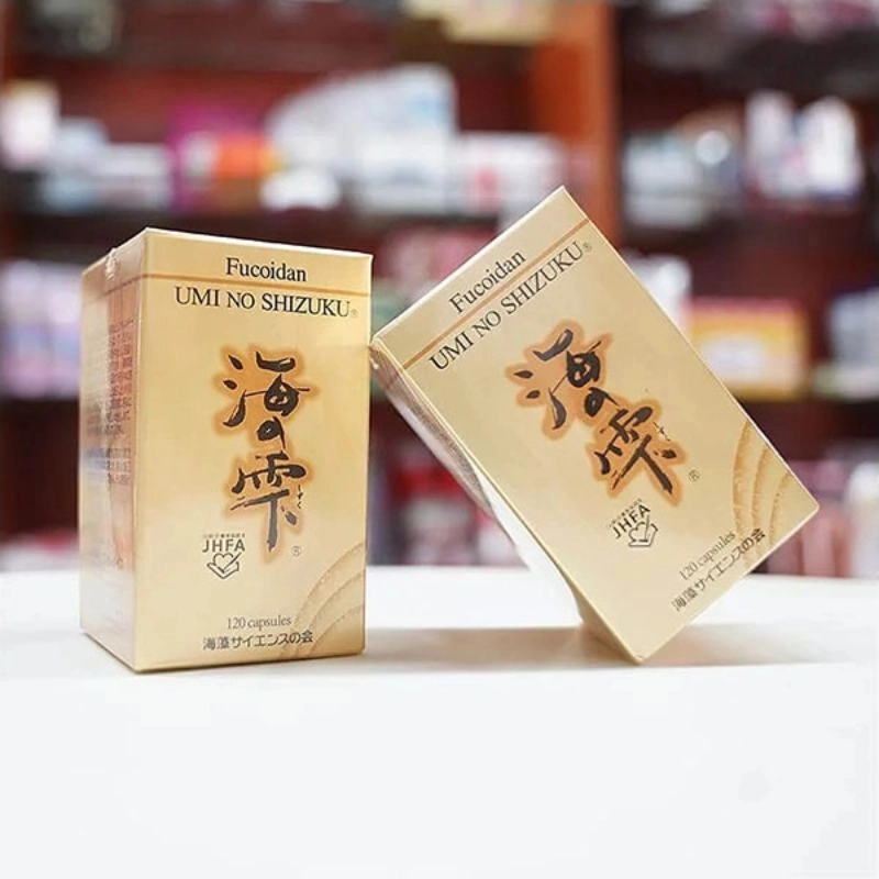 Viên uống Fucoidan Umi No Shizuku 120 viên (Nội địa Nhật Bản)