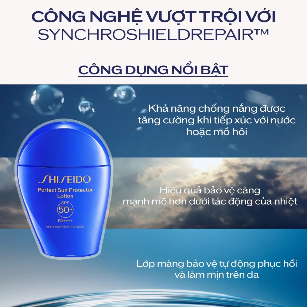 Sữa chống nắng Shiseido Perfect Sun Protector Lotion