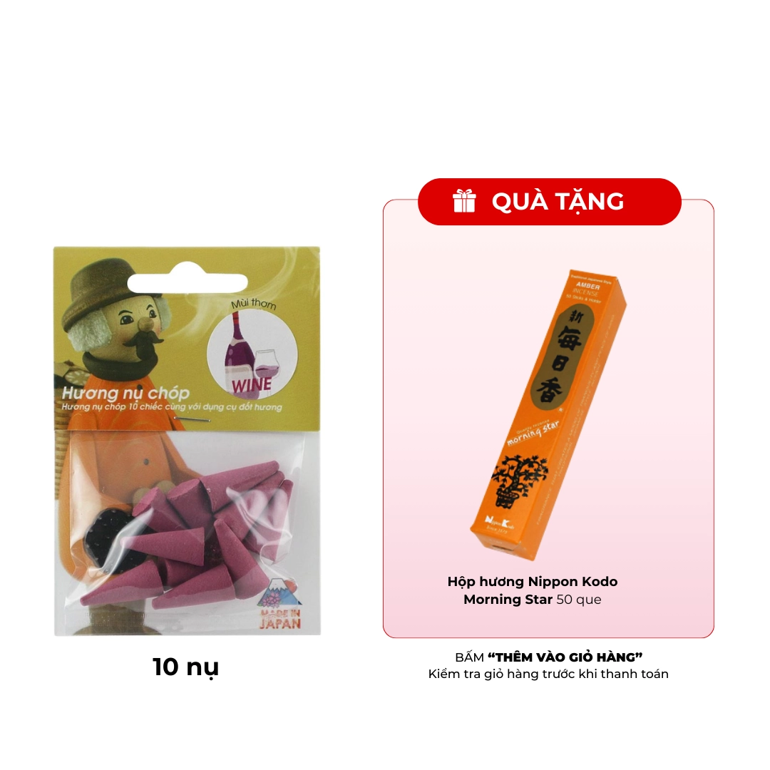 Hương Nippon Kodo 10 nụ (Hương rượu)