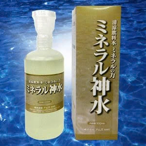 Dung dịch đa khoáng Mineral Shinsui cô đặc hỗ trợ tăng sức đề kháng, ổn định đường huyết, ngăn ngừa ung thư chai 300ml