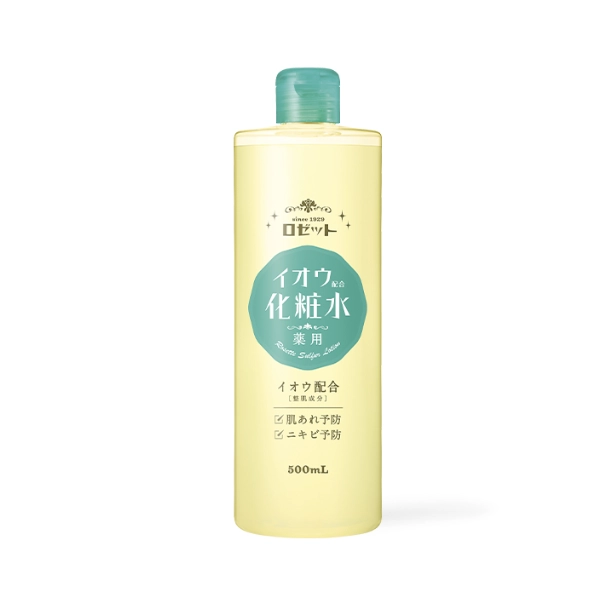 Nước Cân Bằng Dưỡng Ẩm Và Làm Dịu Da Rosette Sulfur Skin Lotion 500ml