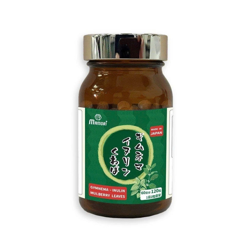 Viên uống hỗ trợ phòng ngừa Tiểu Đường Mamori Gymnema Inulin 120 viên