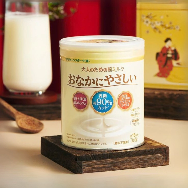 Sữa Onaka Ni Yasashi - Bổ sung dưỡng chất ngừa mất xương và cắt giảm Lactose - Lon 300 gram