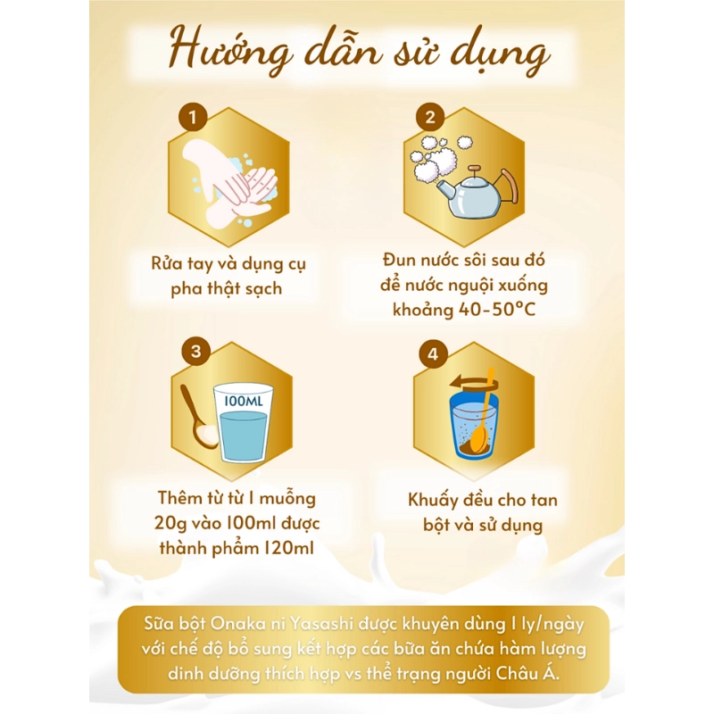 Sữa Onaka Ni Yasashi - Bổ sung dưỡng chất ngừa mất xương và cắt giảm Lactose - Lon 300 gram