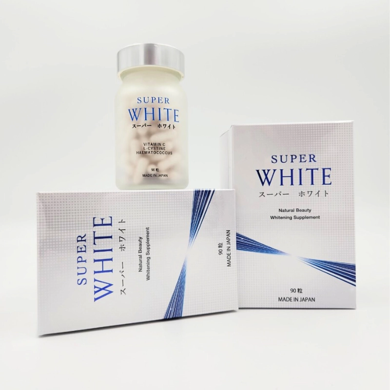 Viên uống trắng da toàn thân Super White 90v/lọ