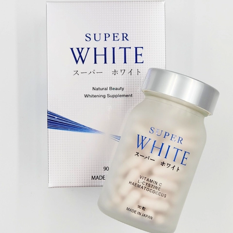 Viên uống trắng da toàn thân Super White 90v/lọ