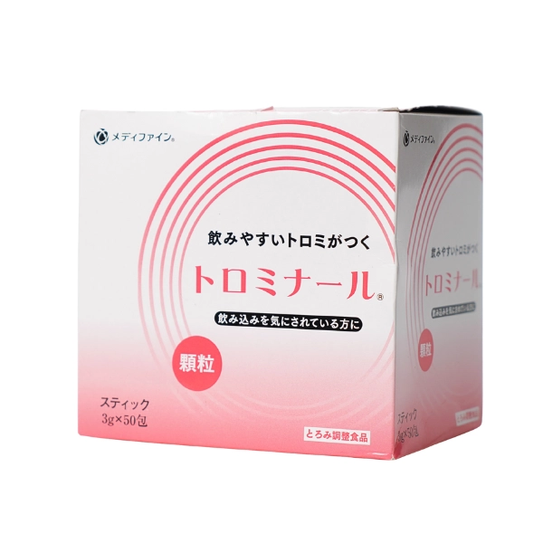 Bột điều chỉnh độ đặc thực phẩm chống nghẹn cho người già Thickener Stick Fine Japan - 50 gói