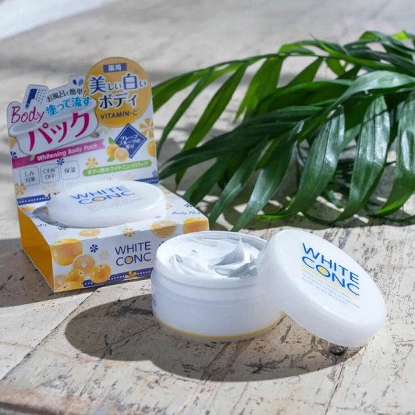Kem ủ dưỡng trắng táo thân WHITE CONC WHITENING BODY PACK II C 70g