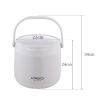 Nồi ủ chân không Kaiyo màu trắng, dung tích 4,5 lít