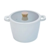 Nồi nhôm đúc thành cao đáy từ nguyên khối Elegant Kaiyo, 24cm