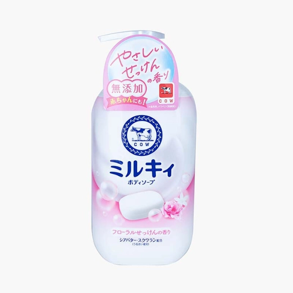 Sữa tắm Milky Body Soap 550ml (Hương hoa hồng)