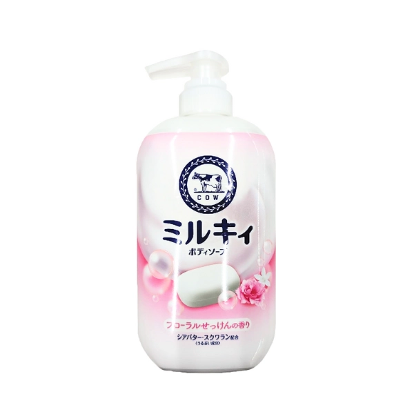 Sữa tắm Milky Body Soap 550ml (Hương hoa hồng)
