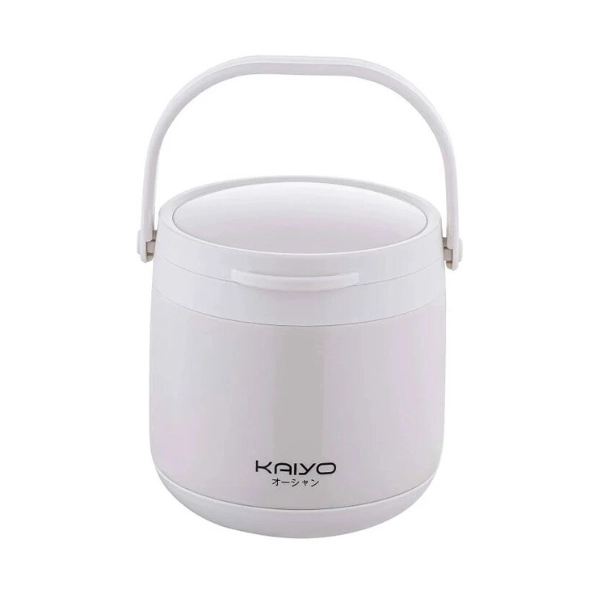 Nồi ủ chân không Kaiyo màu trắng, dung tích 4,5 lít