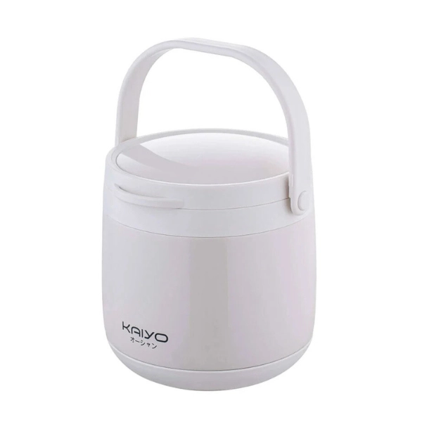Nồi ủ chân không Kaiyo màu trắng, dung tích 4,5 lít