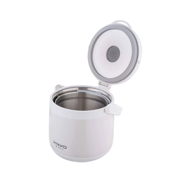 Nồi ủ chân không Kaiyo màu trắng, dung tích 4,5 lít