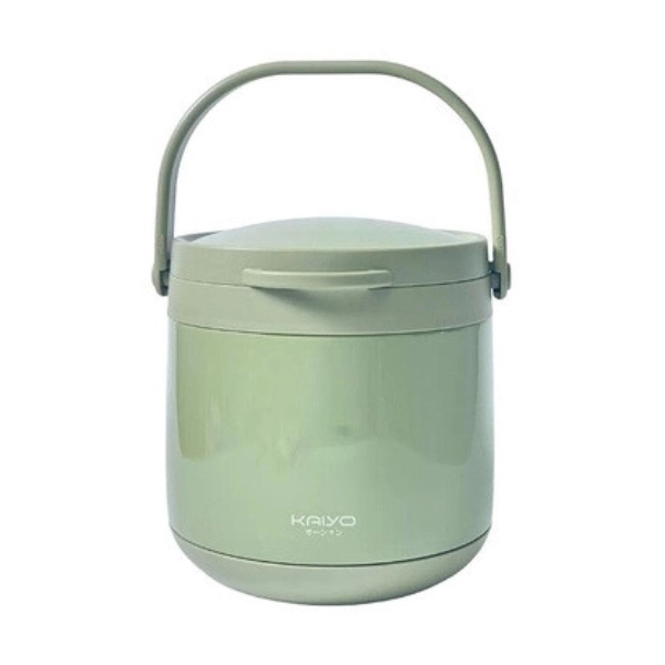 Nồi ủ chân không Kaiyo màu xanh mint-green dung tích 4,5L