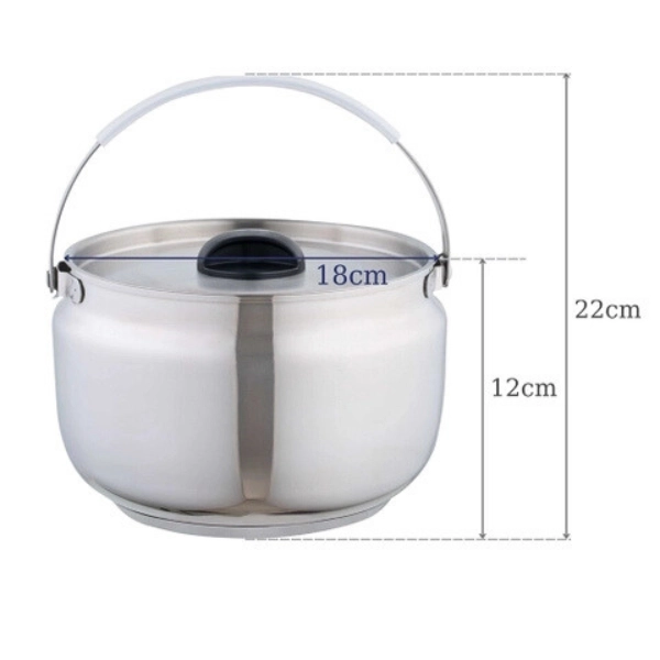 Nồi ủ chân không Kaiyo màu vàng, dung tích 3,0 lít