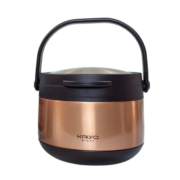 Nồi ủ chân không Kaiyo màu vàng, dung tích 3,0 lít