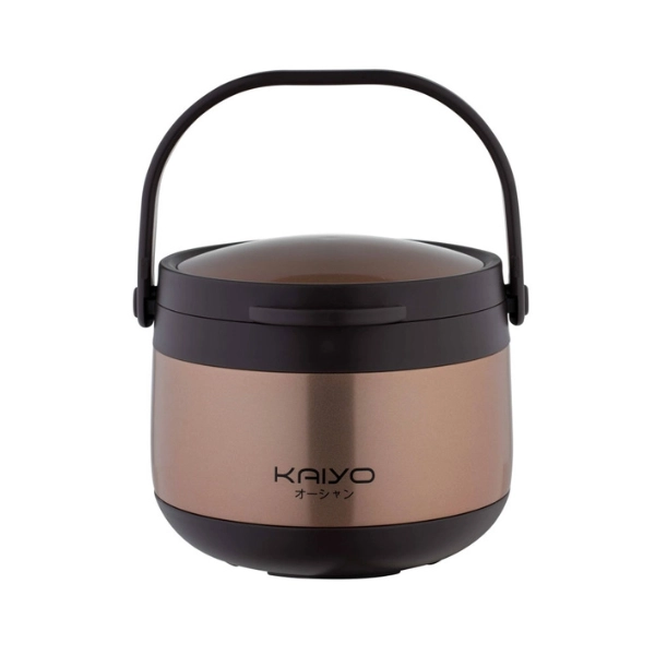 Nồi ủ chân không Kaiyo màu vàng, dung tích 3,0 lít