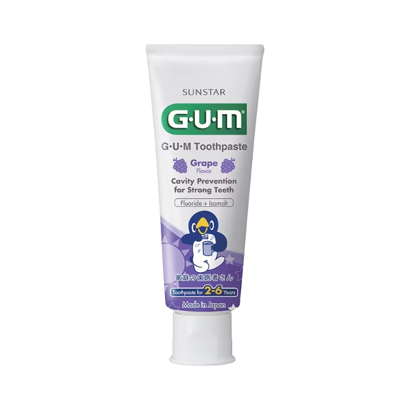 Kem đánh răng Sunstar GUM® Kids cho trẻ từ 2-6 tuổi