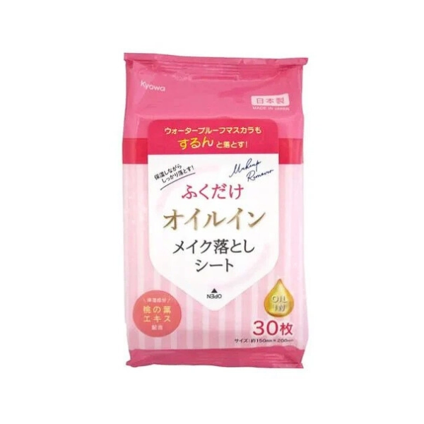 Gói 30 khăn ướt tẩy trang Kyowa