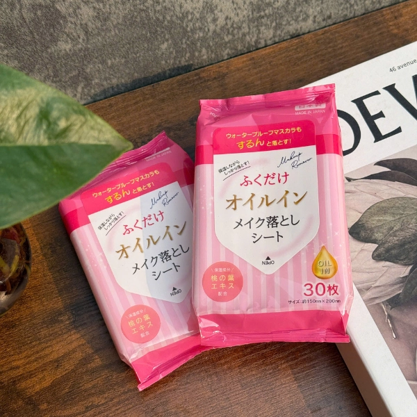 Gói 30 khăn ướt tẩy trang Kyowa