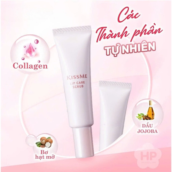 Kem tẩy tế bào chết và dưỡng ẩm vùng môi KISSME PUCHI MOCHI LIP SCRUB