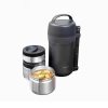 Hộp cơm giữ nhiệt Kaiyo 1600ml, màu ghi
