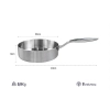 Chảo inox 316 liền khối 5-ply Premium Kaiyo thành cao