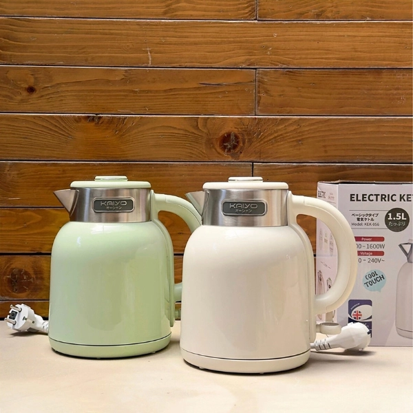 Ấm siêu tốc 2 lớp cool touch 1,5L Kaiyo