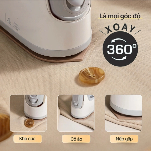Bàn là hơi nước mini cầm tay Kaiyo
