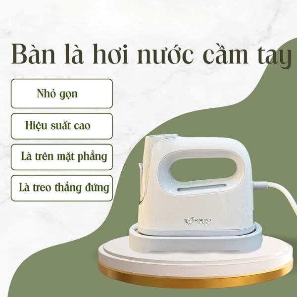 Bàn là hơi nước mini cầm tay Kaiyo