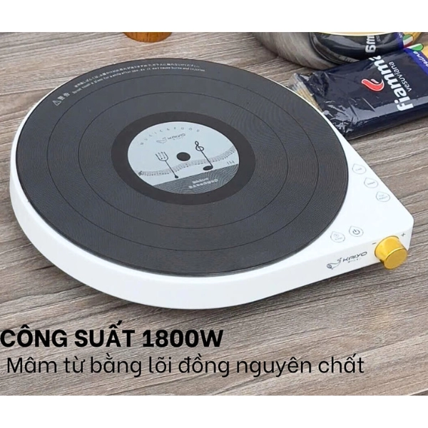 Bếp từ đơn lõi đồng Kaiyo hình nốt nhạc