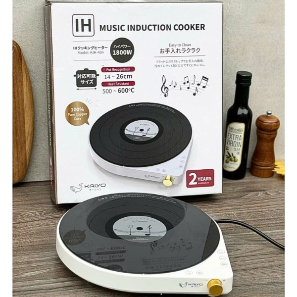 Bếp từ đơn lõi đồng Kaiyo hình nốt nhạc