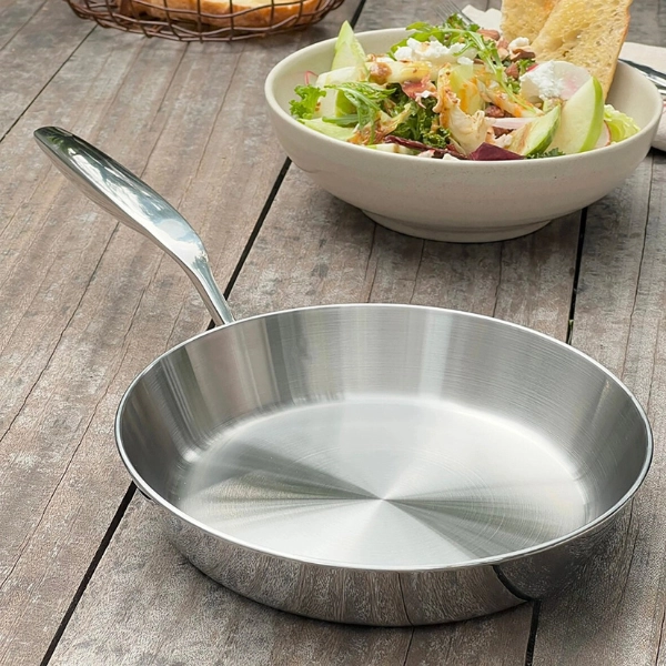 Chảo inox 316 liền khối 5-ply Premium Kaiyo