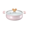 Nồi lẩu nhôm đúc chống dính Coronto Kakusee 24cm