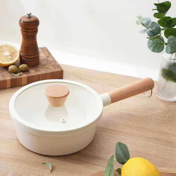 Chảo nhôm đúc nguyên khối, thành cao Elegant Kaiyo